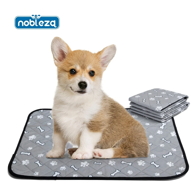 Nobleza 2 PiezasAlmohadillas de Entrenamiento Lavables  para Perros,  Empapadores para Perros Reutilizables, para Perros y Gatos