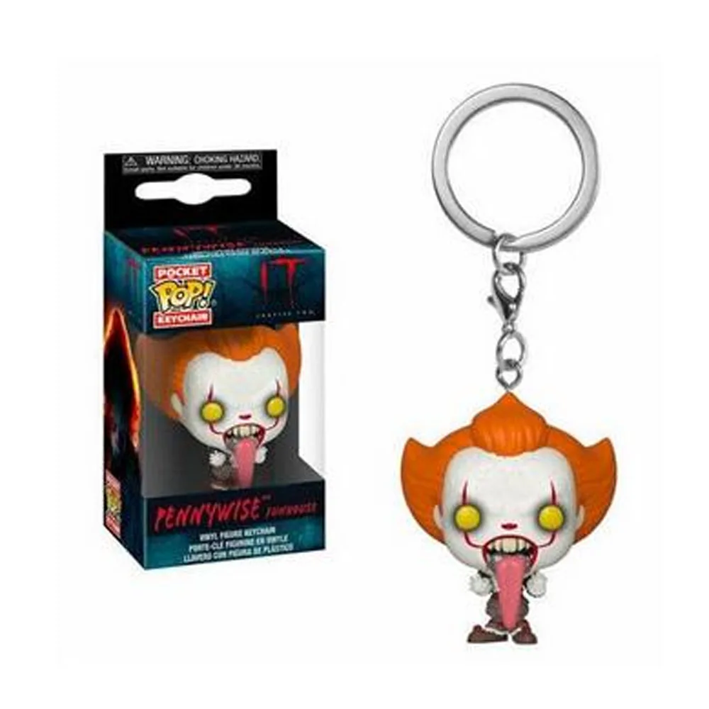 Funko Pop سلاسل المفاتيح أفلام الرعب تشاكي بيني- الفينيل ألعاب شخصيات الحركة البوب جيب سلاسل المفاتيح اللعب هدايا الهالوين