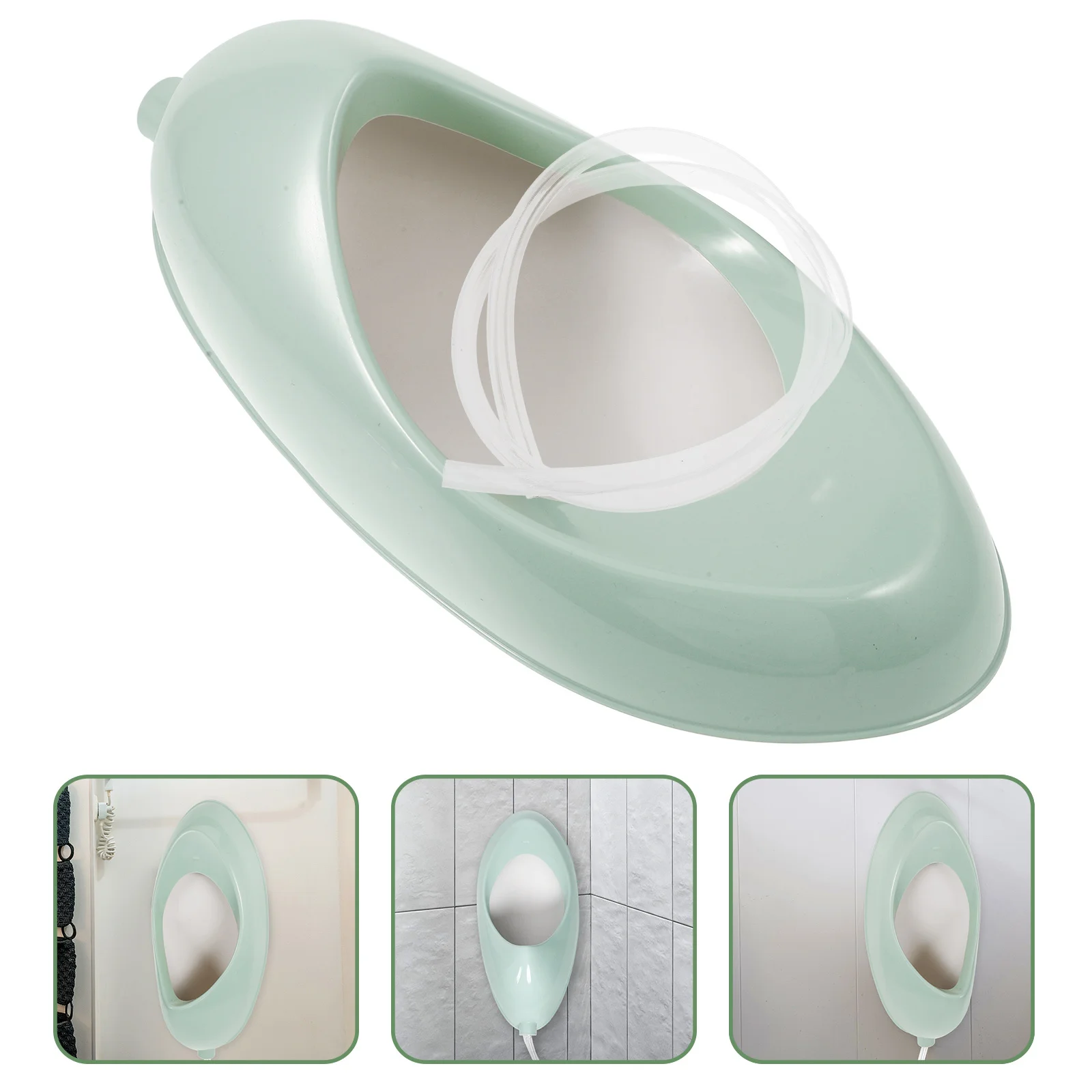 مبولة أطفال للأولاد، مرحاض تدريب على المرحاض، سهل التنظيف مع أنبوب تصريف، تصميم أنيق مناسب للمنزل ورياض الأطفال #1