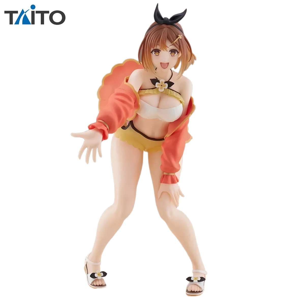 

In stock Original TAiTO Coreful Atelier Ryza Reisalin Stout (Swimwear Ver.) 13cm Anime Action Figure Model Collection Toy