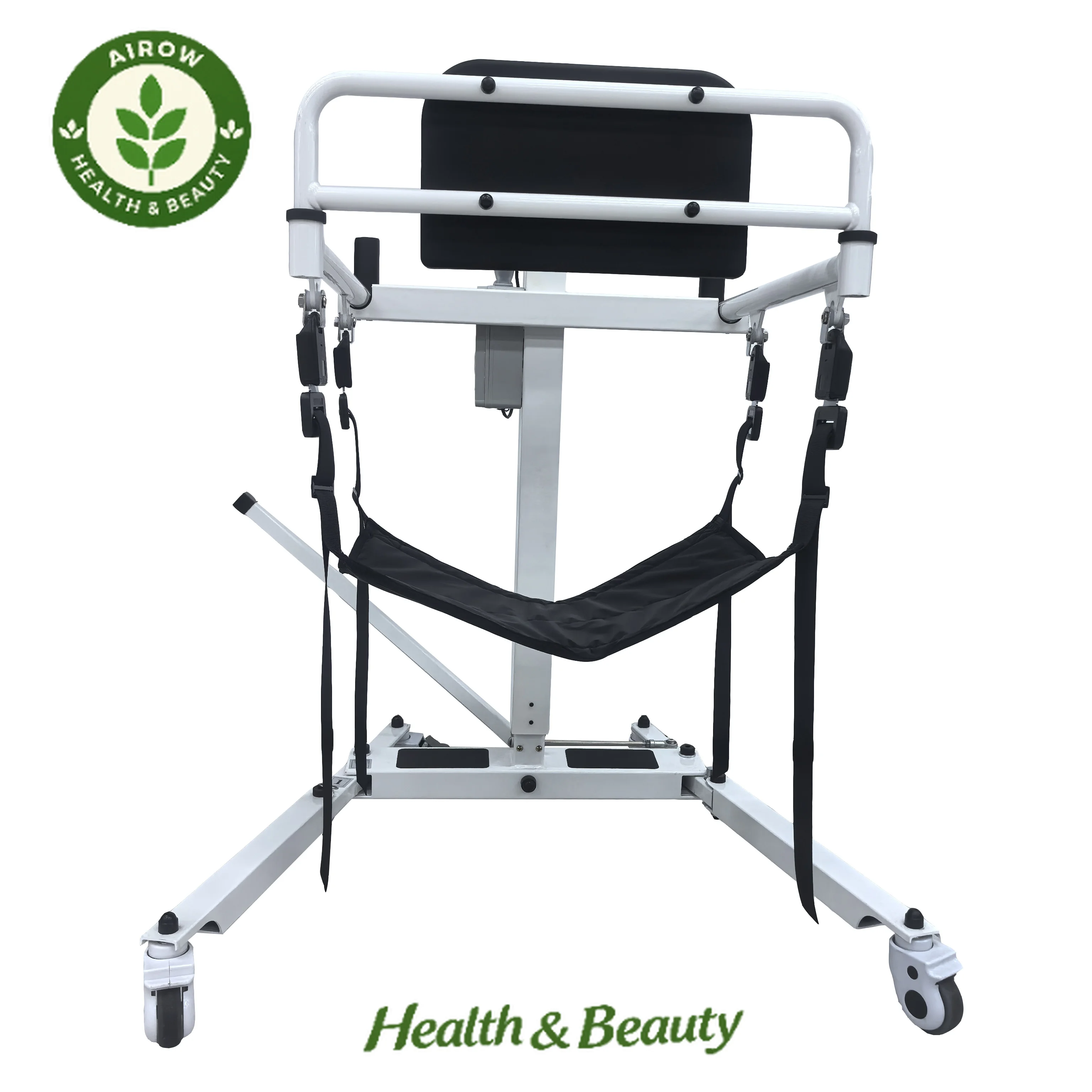 AIROW Foldable Electric Patient Transfer Chair | Mobility Lift for Elderly and Disabled to Vehicle or Bed