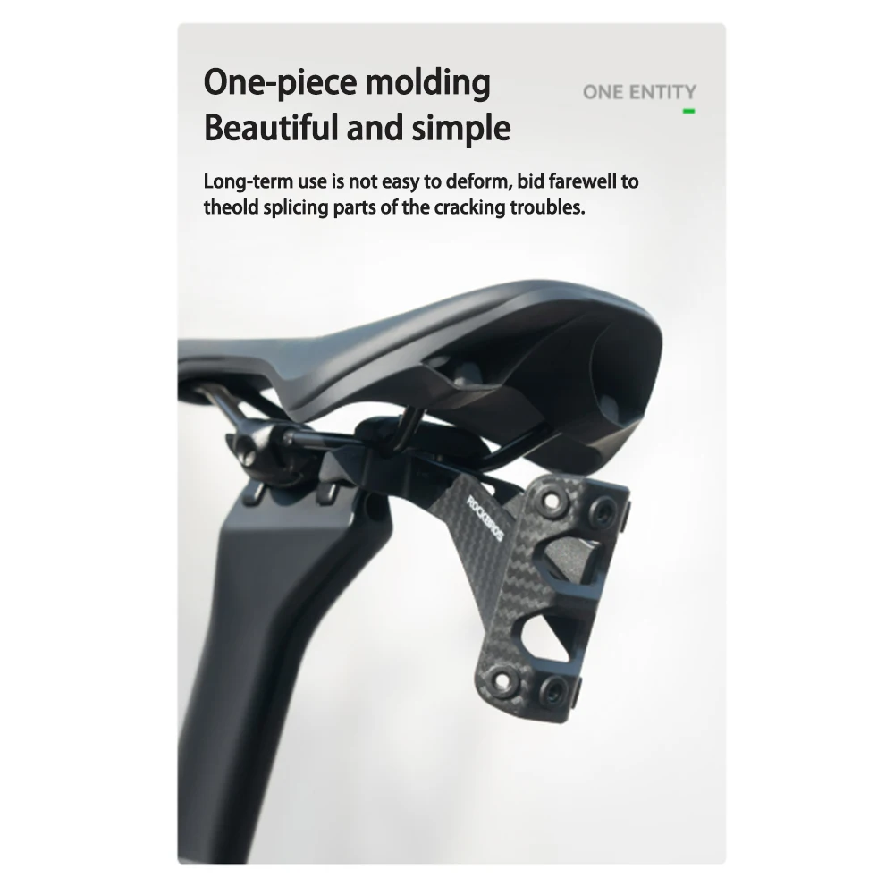 ROCKBROS Fahrrad-Flaschenhalter im Carbon-Optik-Design, leichter Doppel-Flaschenhalter für Mountainbikes, Fahrradzubehör. – Detail 5