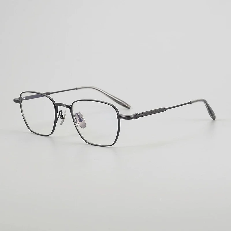 Belight ottico forma quadrata design classico uomo donna occhiali da vista in titanio puro montatura per occhiali 831