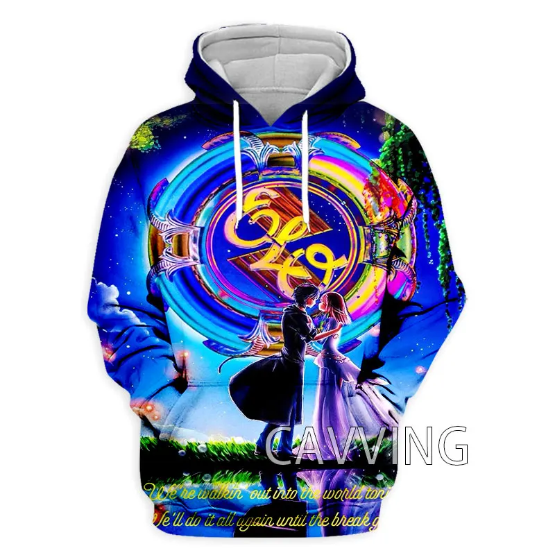 Electric Light Orchestra ELO Rock 3D Printed Fashion Hoodies Hooded Sweatshirts Harajuku Hoodie Sweatshirts Tops Clothing