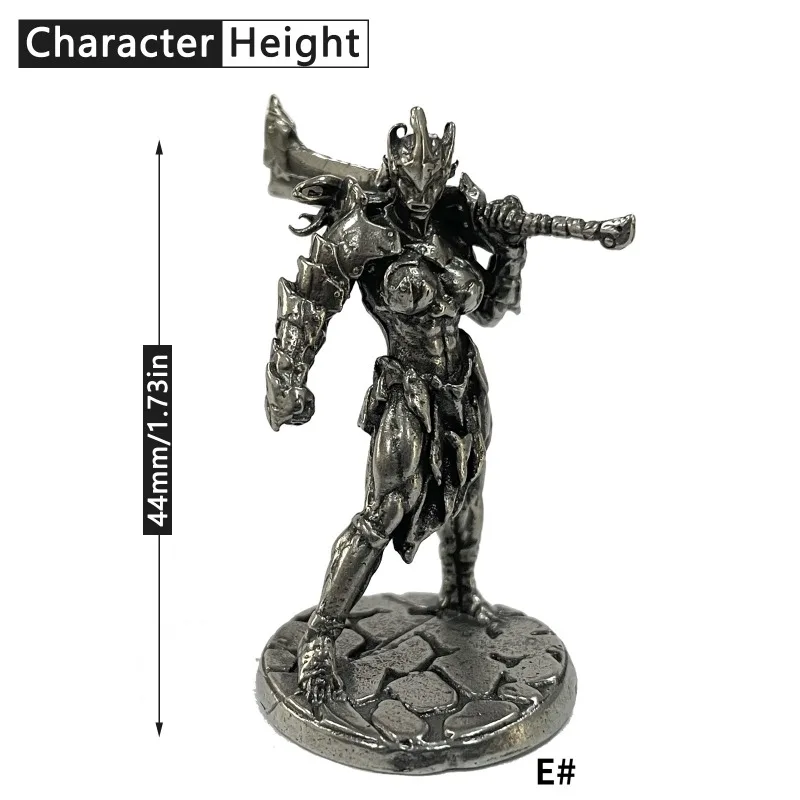 Middeleeuwen Legioen Wraith Soldaten Modellen Beeldjes Miniaturen Metalen Koperen Heren Geschenken Desktop Ornamenten Decoraties Ambachten