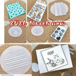 2026 new egg Cutting Dies & Stamps & Stencil Scrapbook Diary Decoration Stencil Embossing Template DIY Greeting Card Handmade