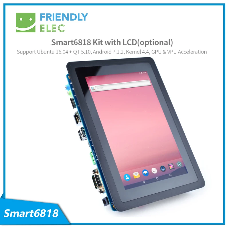 SMART6818SDK(2.0) S5P6818 4.3' 7' 10.1'LVDS LCD 4G 800*480 800*1280 capacitive screen FriendlyELEC