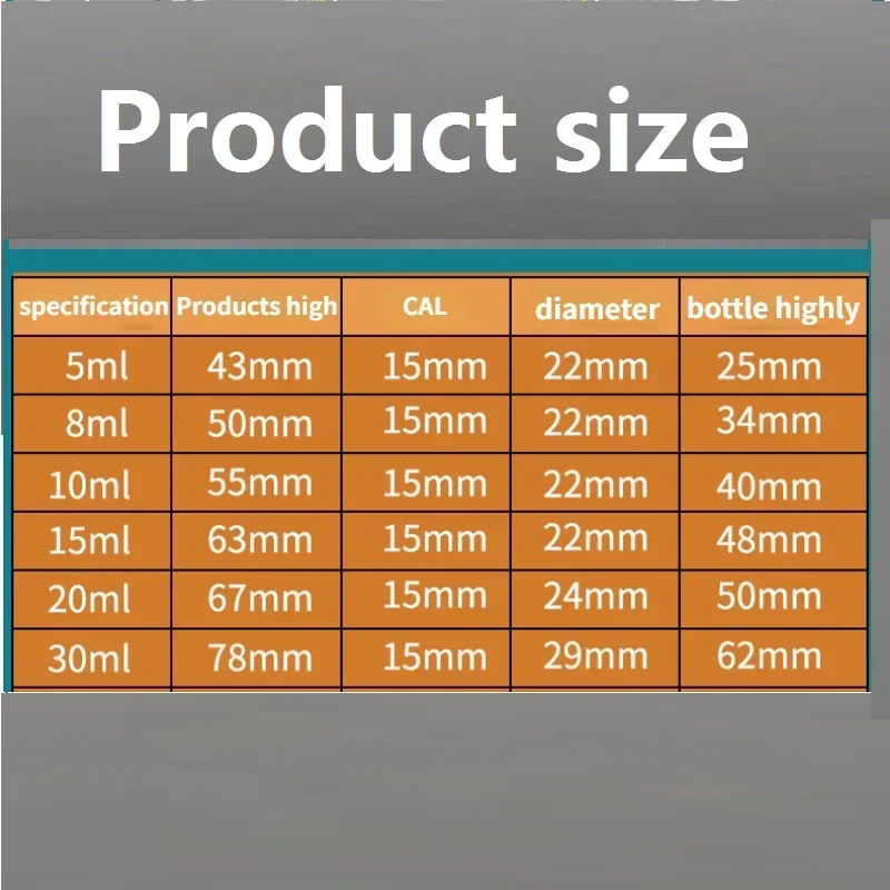 10 個 5 ミリリットル/8 ミリリットル/10 ミリリットル/15 ミリリットル/20 ミリリットル/30 ミリリットル卸売アルミキャッププラスチックボトルペット透明サンプルボトルエマルジョン化粧品ボトル