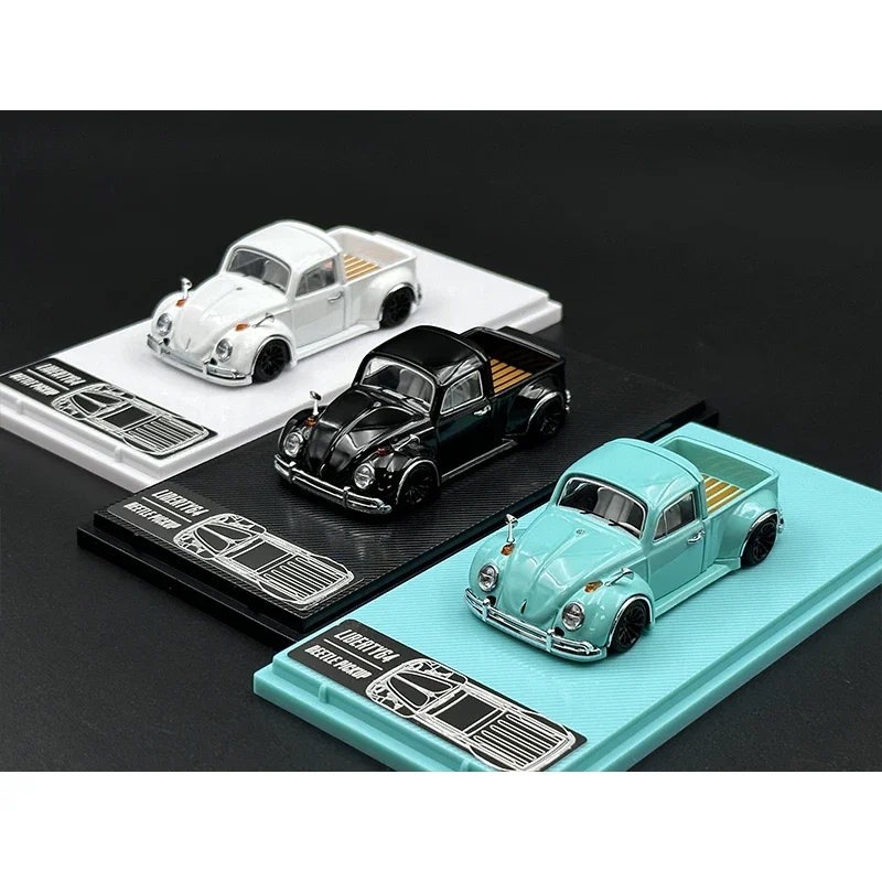 In Stock LIberty64 1:64 Beetle Pick Up Diecast Diorama Car Model Collection Miniature Toys