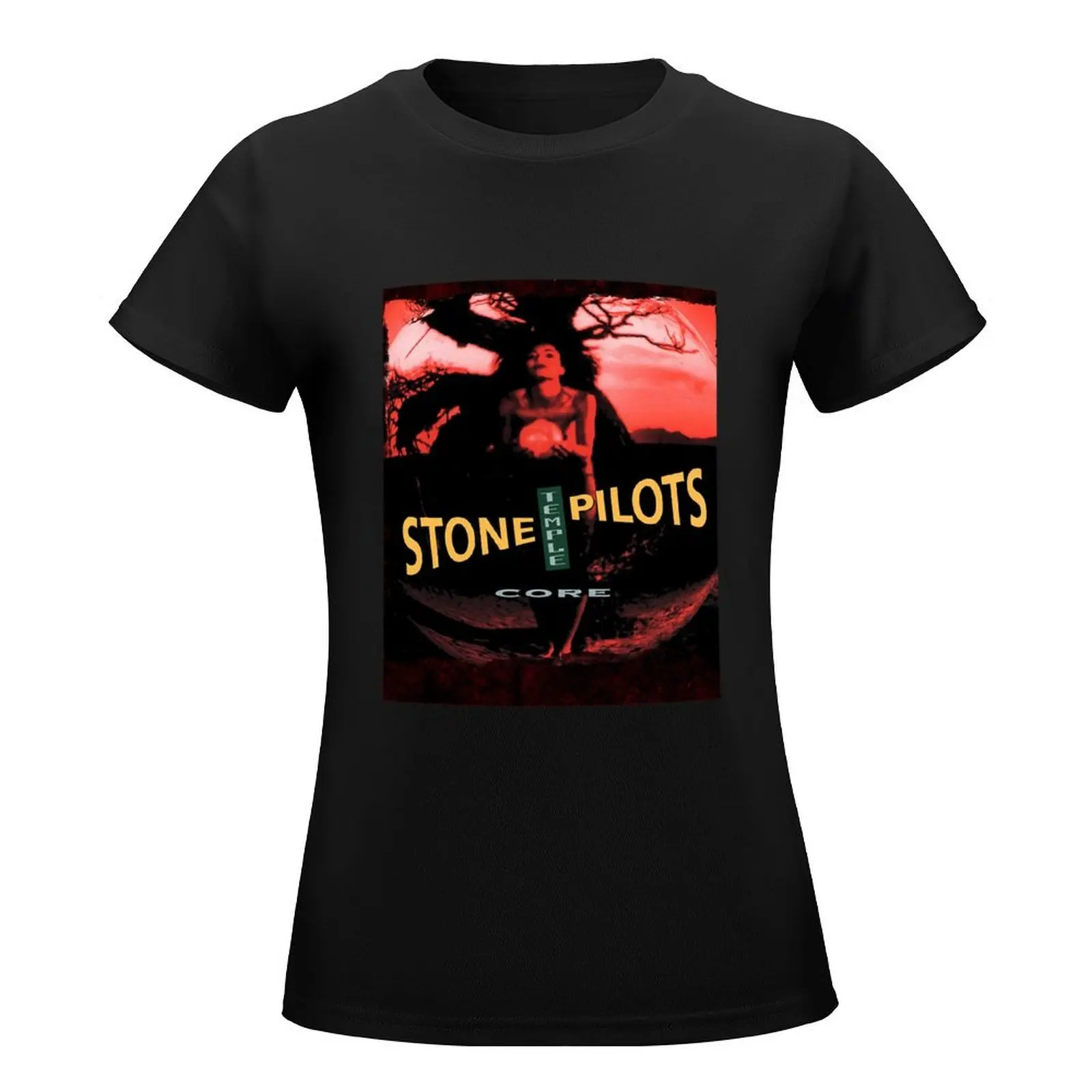 Womens Music Threepil Stone Show Pilots Bonatupang American World Tour 2020 Gifts Music Fan T-Shirt female Women's t-shirt