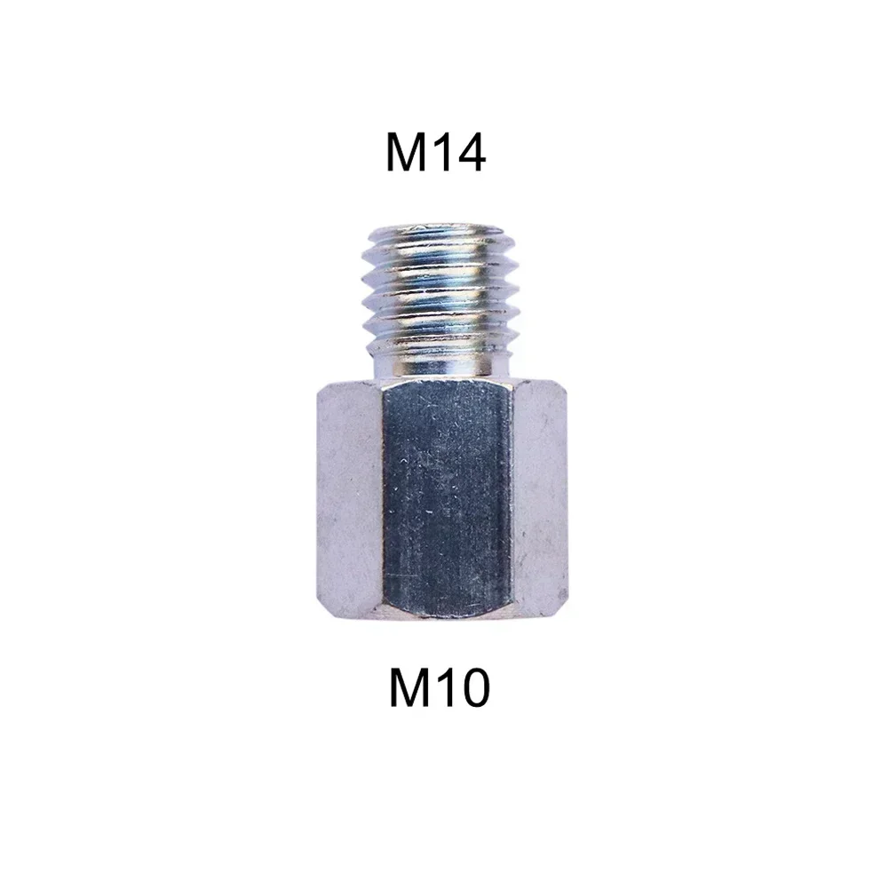 Imagem -02 - Adaptador Conversor de Conector de Interface de Moedor de Ângulo 1.5 mm Passo de Rosca Prata M10 M16 Adaptador para Polidor de Moedor de Ângulo