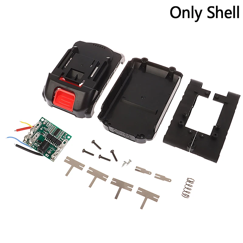 Lithium Ion Battery Charging Protection Board, Lithium Battery Housing Bracket, 21V DC Tool Accessories, Replacement Parts