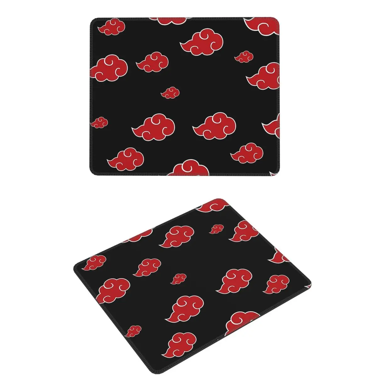 

Black And Red Cloud Mouse Pad Computer Keyboard Mouse Mat Gaming PC Laptop Desk Mat Office Accessories Table Mats
