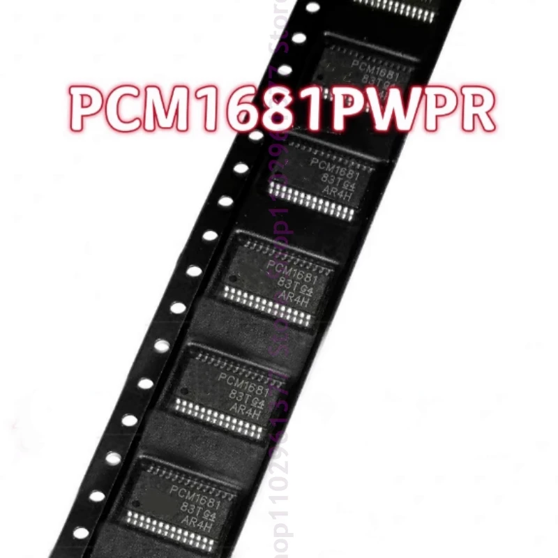 10pcs New PCM1681TPWPRQ1 PCM1681TQ1 PCM1681 HTSSOP-28 Audio digital to analog converter chip