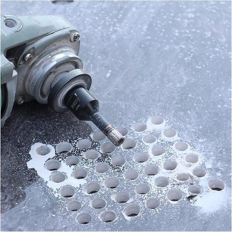 6/4/1PCS M14 드라이 다이아몬드 코어 드릴 비트 6-16mm 타일 구멍 톱 세라믹 대리석 자연 석재 드릴링 도구 드릴 비트 세트