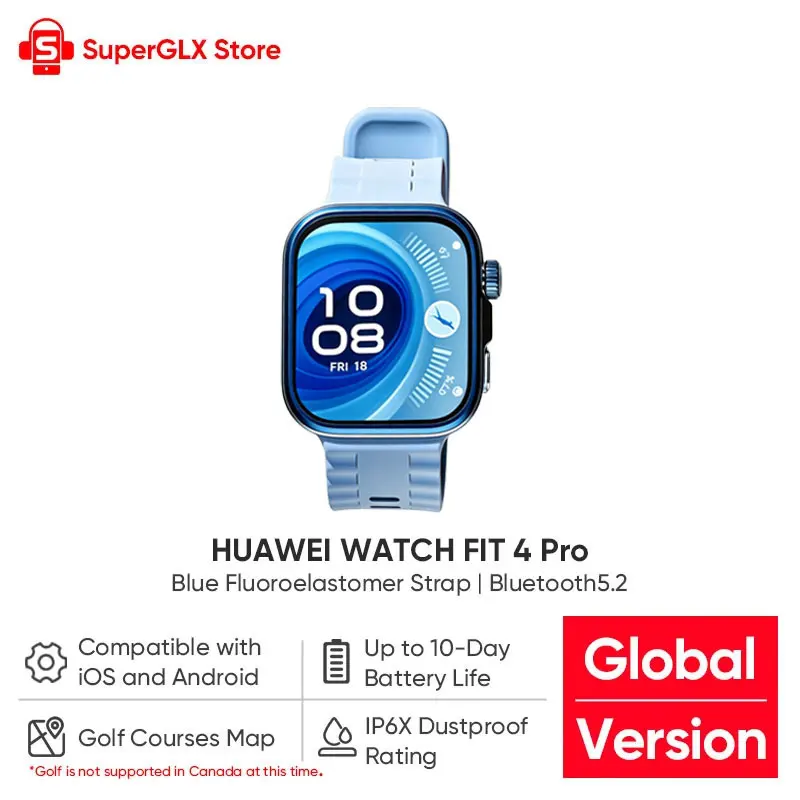 HUAWEI WATCH FIT 4 Pro Smartwatch Global Version 1.82 inch AMOLED