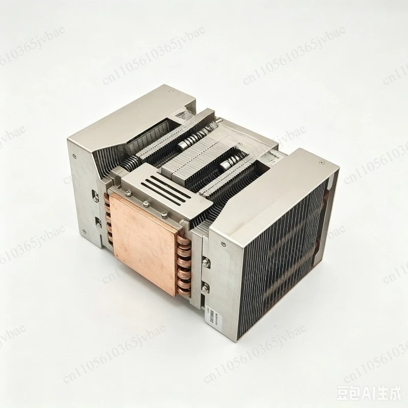 Multi-heat Pipe Copper Bottom Server Radiator, Suitable for High-density Computing Card Heat Dissipation Replacement