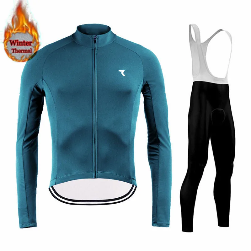 Winter Thermal Fleece 2022 Cycling Jersey Set Racing Bike Suit Mountian Bicycle Clothing Ropa Ciclismo Mallot Ciclismo Hombre