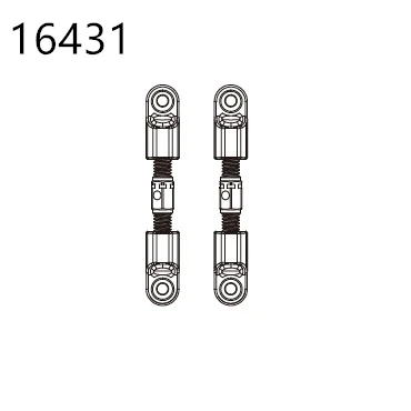 MJX Hyper Go H16H 16208 16209 16210 Modifiziertes Zubehör Differential Stoßdämpfer Reifen Stoßstange Getriebe 1/16 RC Auto Ersatzteile – Detail 27