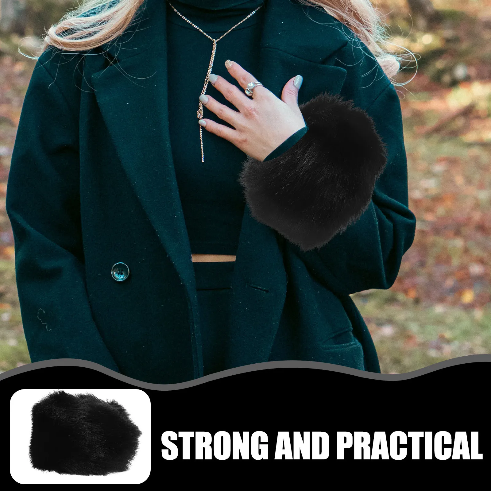 1pair-soft-warm-wrist-cuffs-for-women-winter-season-cozy-comfortable-fit-classic-style-versatile-matching-daily-wear-winter