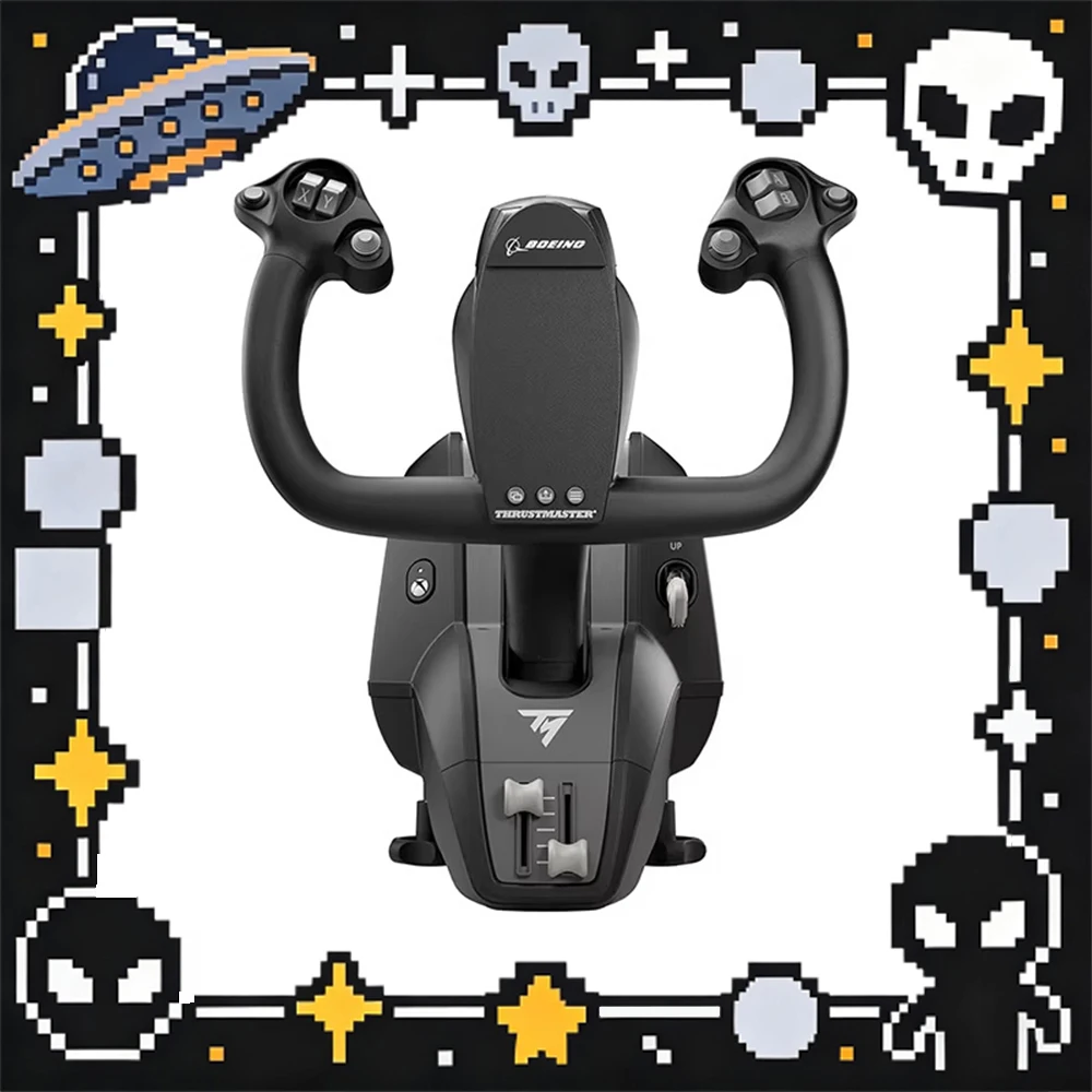 

Игровой джойстик THRUSTMASTER TCA Yoke Boeing Edition для симуляторов полетов, с функцией автопилота, сменный тяговый рычаг, совместим с ПК