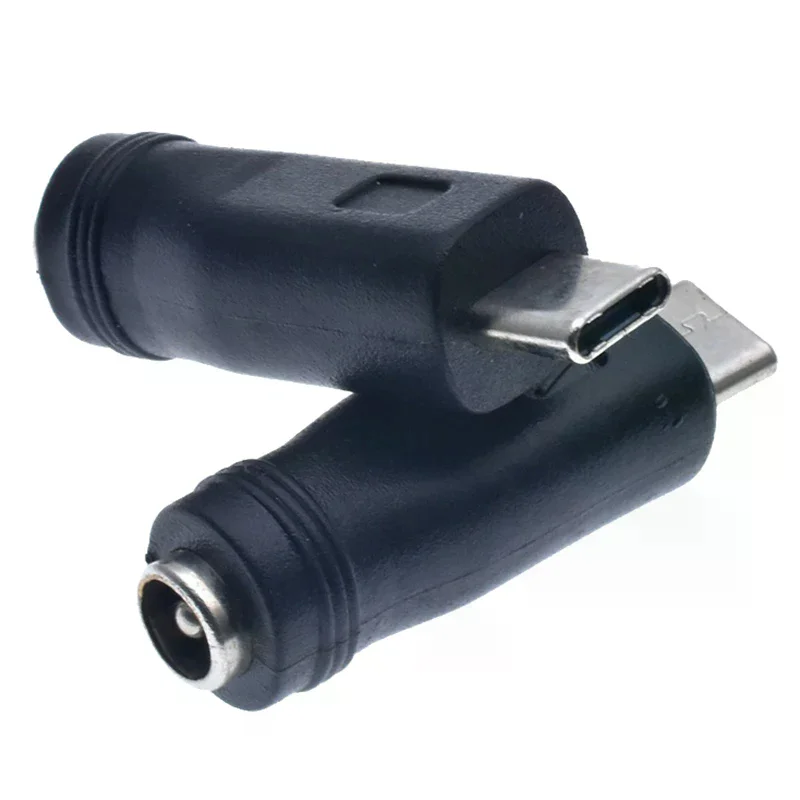 Адаптер-переходник-type-c-micro-usb-20-на-dc-55x21-мм-разъем-коннектор-55-21-конвертер-5В