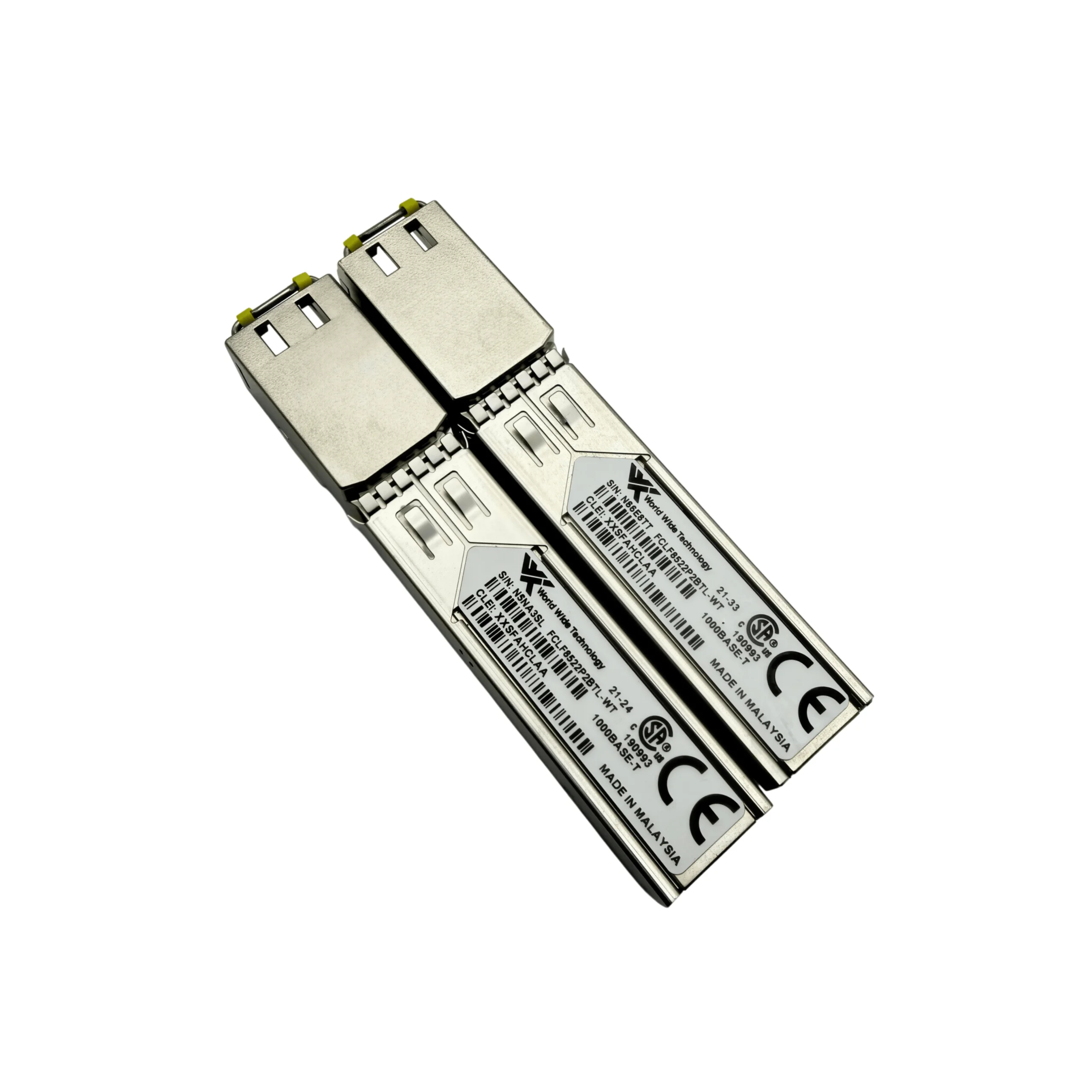 Original For WDT FCLF8522P2BTL-WT SFP Transceiver 1000BASE-T RJ45 Copper 100m Gigabit Ethernet Switch Server Adapter