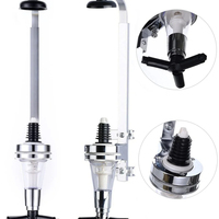Wall-Mounted 1 Bottle Liquor shot Dispenser,Bar Home party Holder Drinks Alcohol Station Beverage Whisky Dispensers pour machine