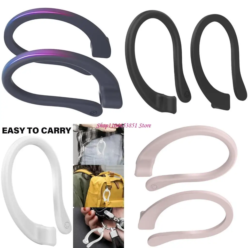 Multipurpose Earbud Ear Hooks for 1/2/3 Daily Commute and Travel