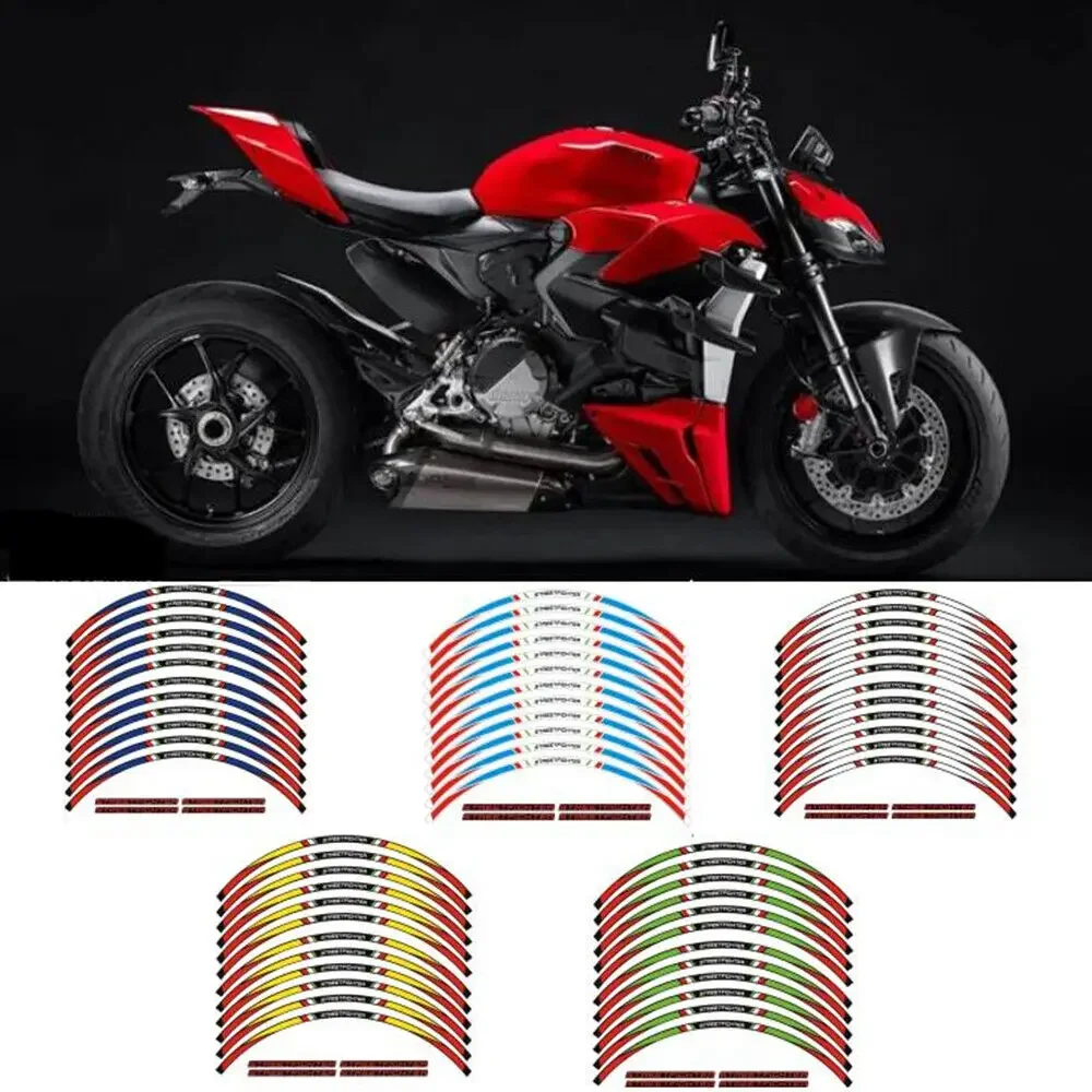 

Светоотражающие Водонепроницаемые наклейки на колеса для Ducati Streetfighter 848 V2 V4/racing Panigale V4 S/R/Special 2018-2022