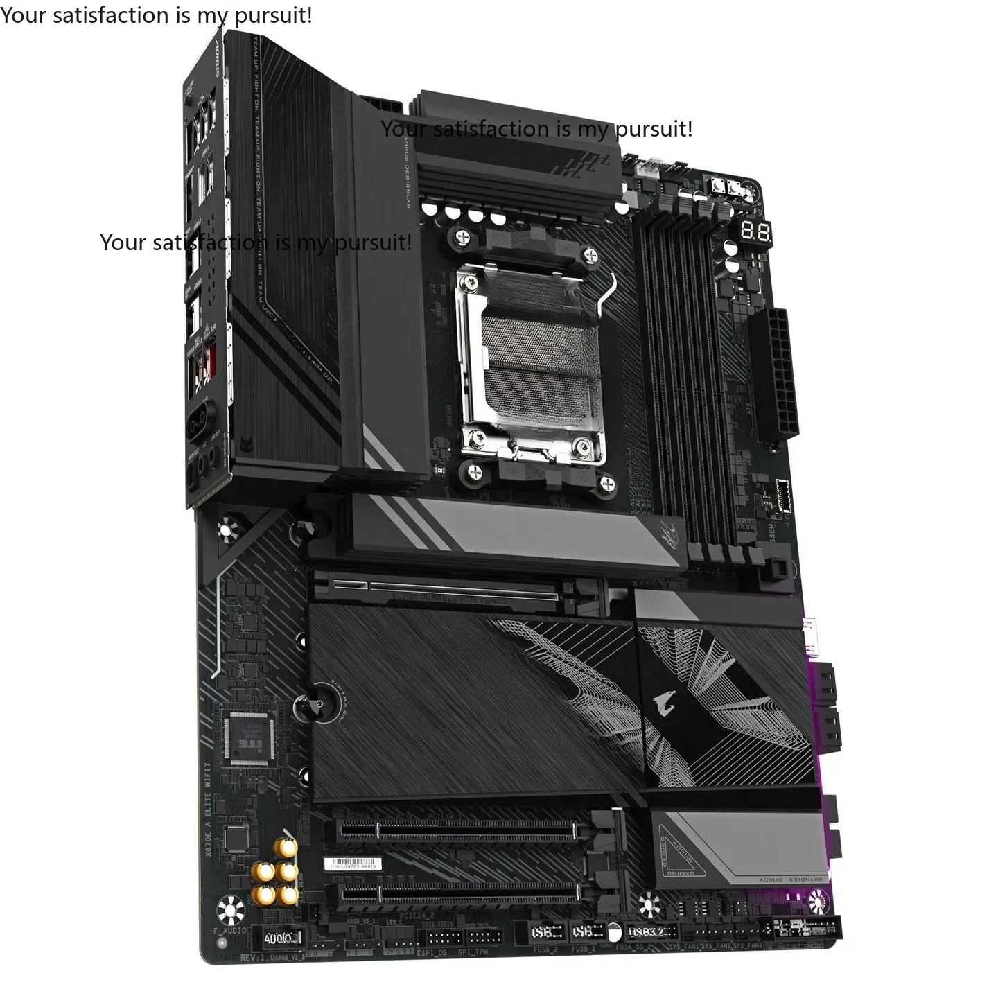 X870E AORI ELITE WIFI7 main board DDR5 support AMDCPU AM5 9700X 9950