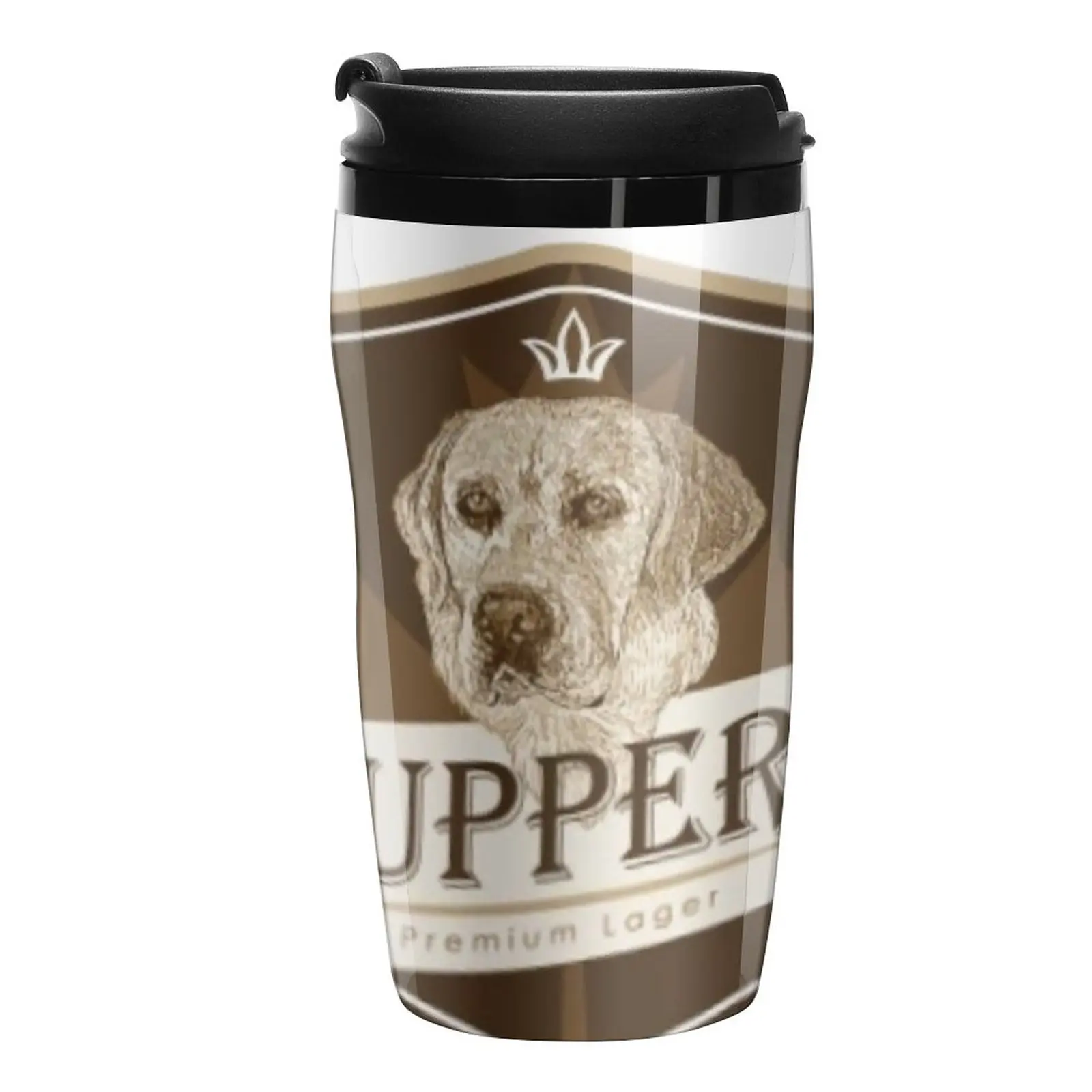 

New Puppers, Officially Wayne's favourite beer. Travel Coffee Mug Mate Cup Large Coffee Cups Cute Mugs