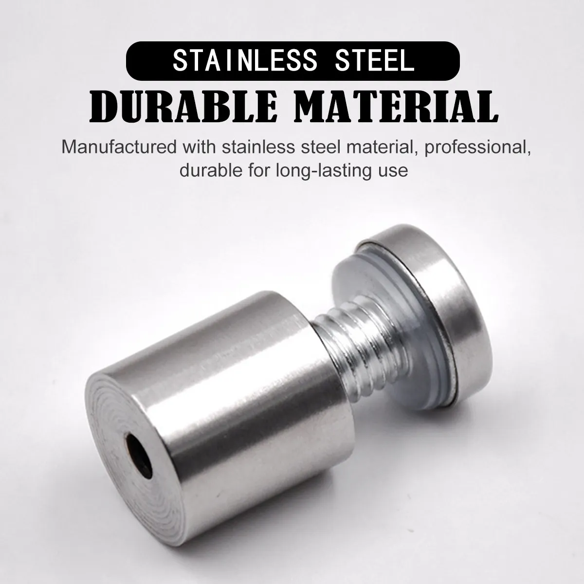 

40 шт. профессиональных нержавеющих дистанционных креплений (стойки) для вывесок, стекла, акриловых дисплеев, для офисов, магазинов, ресторанов, для крепления на стену