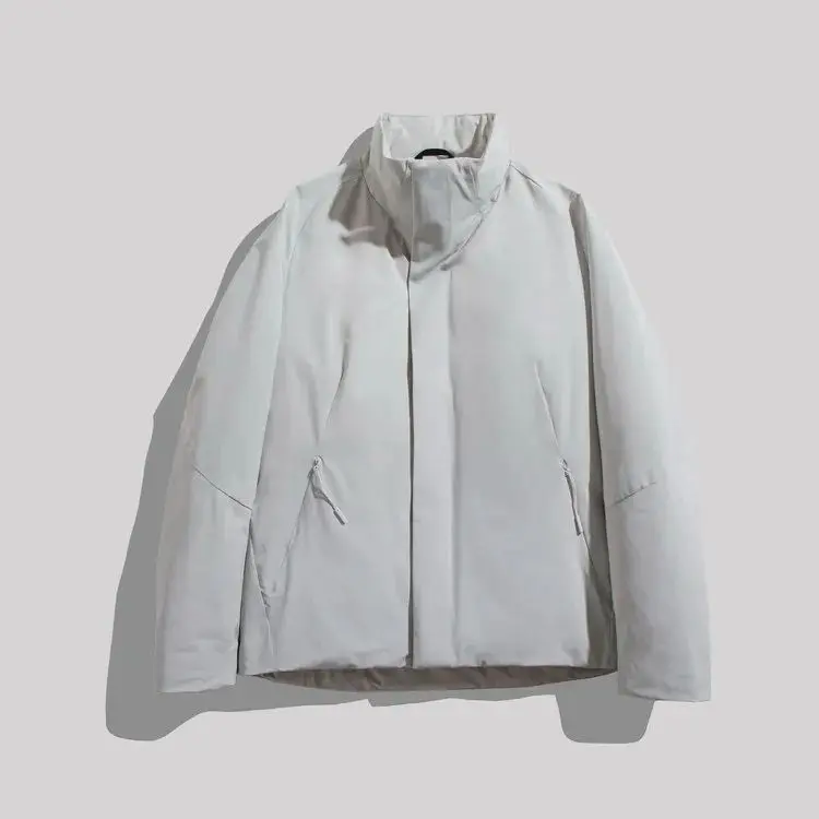 ex الشتاء في الهواء الطلق 90% الأبيض Du down Jaet الصغيرة الوقوف طوق يندبروف المحملة خفيفة الوزن الشباب Faion العادية L... #3