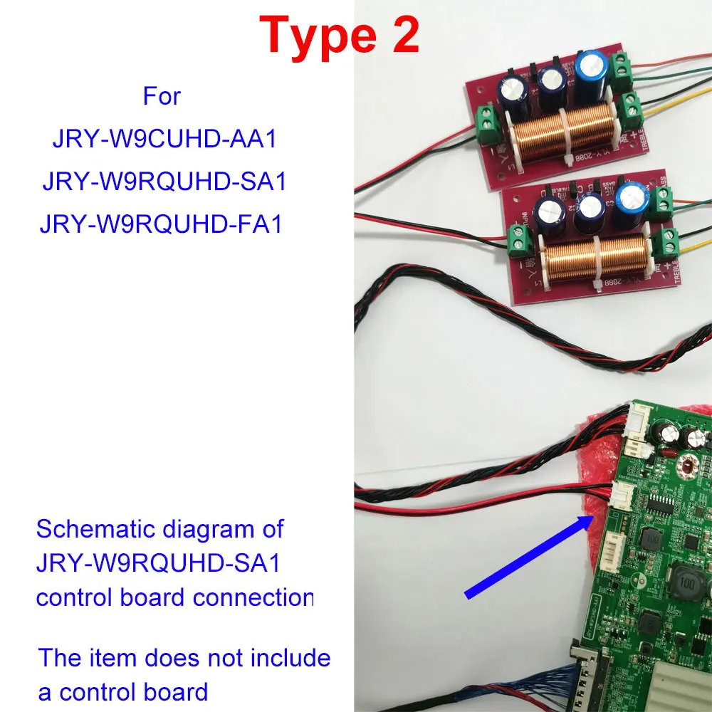 High Quaility Treble Bass Speaker Crossover Divider Speakers Board For imac 27 Inches A2115 A1419 R1811 R9A18 SA1 FA1
