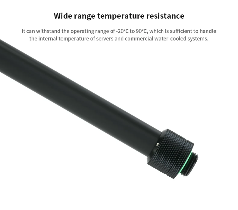 Wąż EPDM BARROW ID10mm + OD16mm Wysokotemperaturowy wąż chłodzący wodę do serwera/CPU 1M RGBE-T — zdjęcie 6