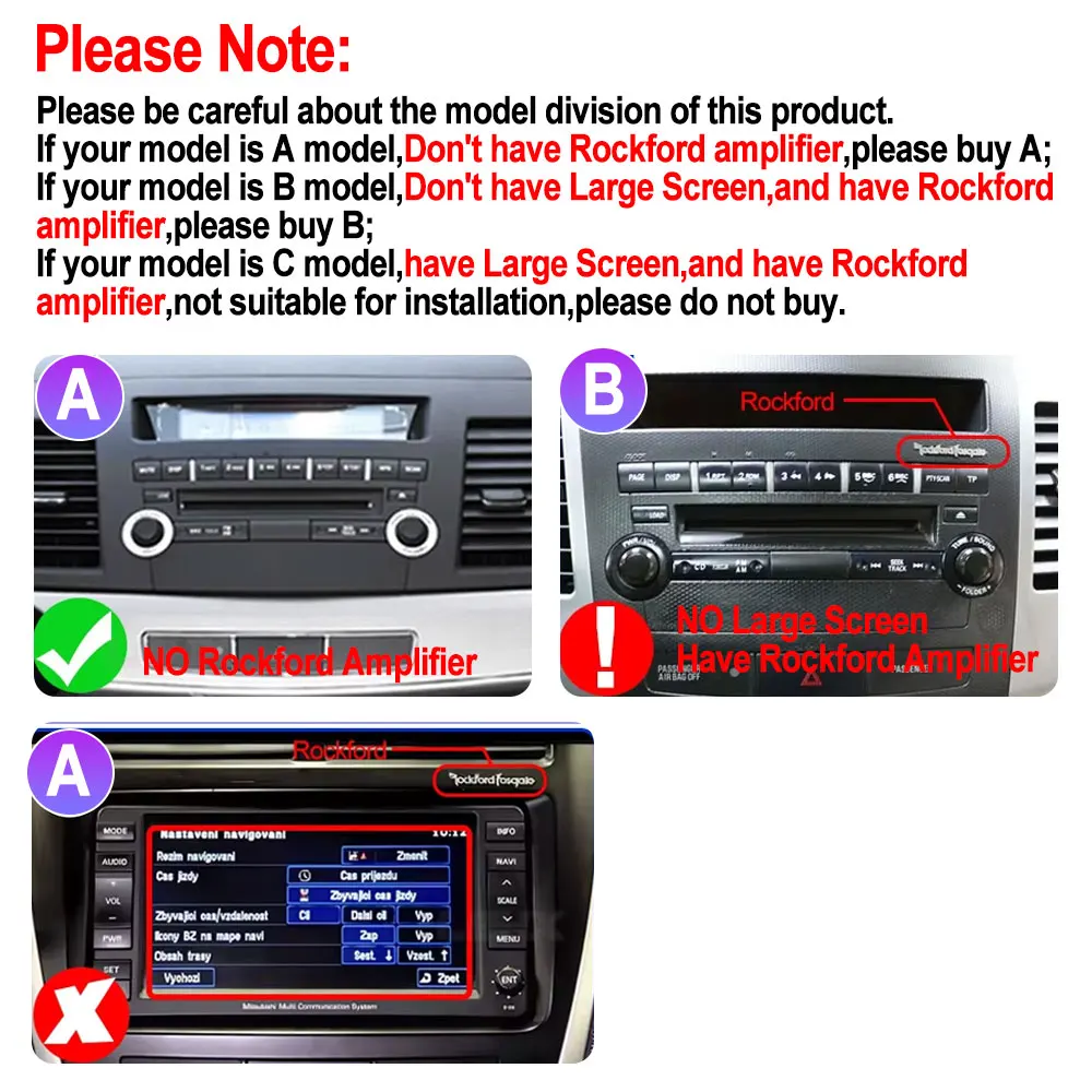 Android 14 For Mitsubishi Lancer 10 CY 2007-2012 9.7inch 7862S Car Radio Tesla Style Multimedia Video Player Carplay GPS Navi HU