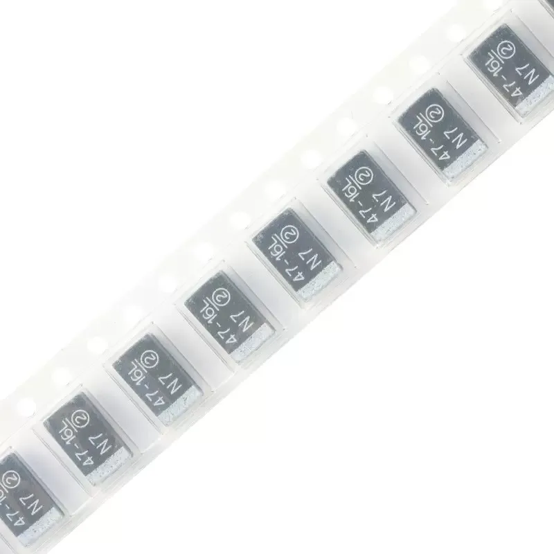 

20 шт CASE-D_7343 SMT Танталовый конденсатор 47uF (476) ± 10% 16V 293D476X9016D2TE3