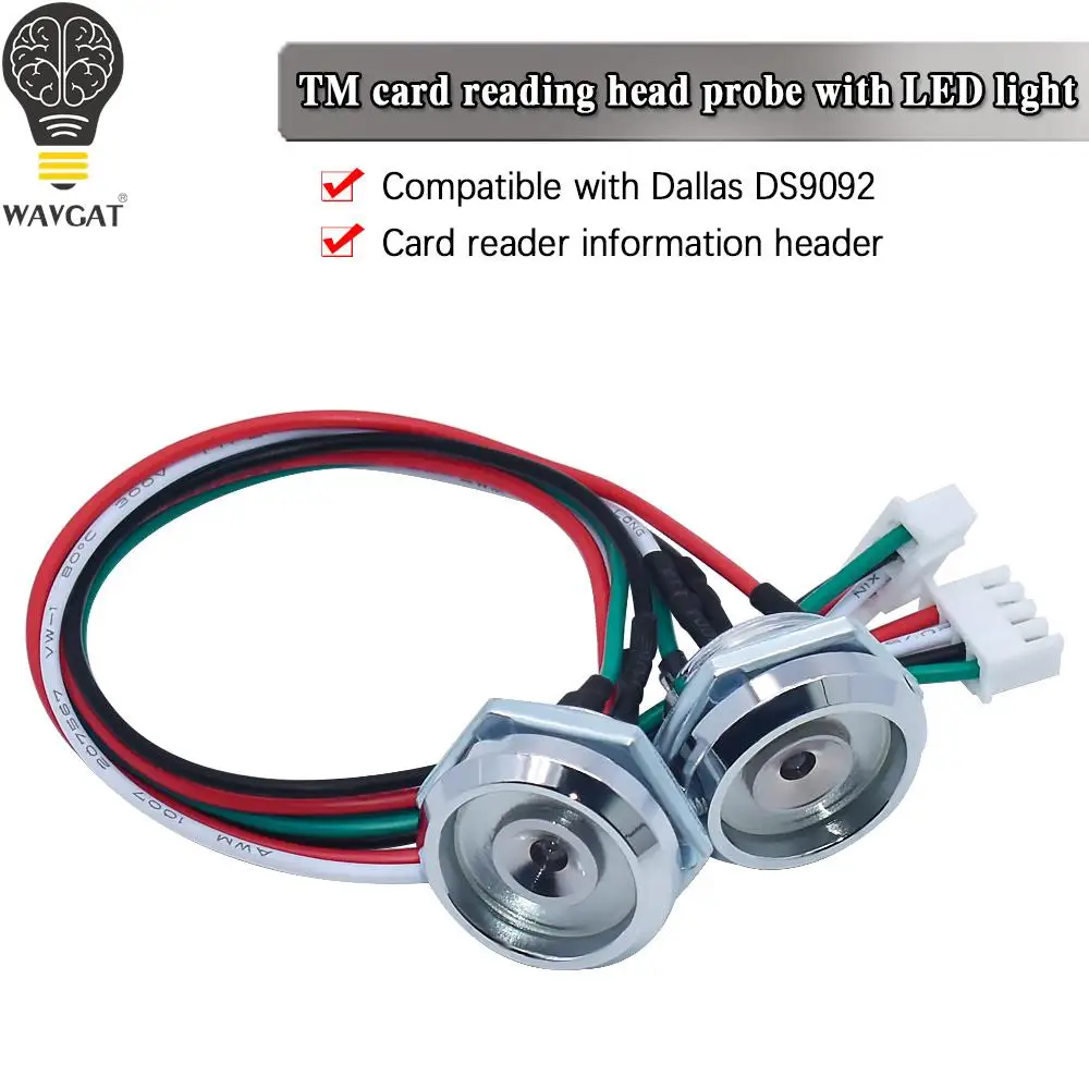 Sonda TM DS9092 Sonda ze stopu cynku Sonda/czytnik iButton z diodą LED