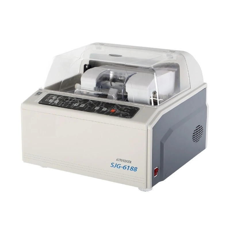 SJG-6188 Lens Edger Resin PC Lens Grinding Upgraded Chuck Anti Runout Grinding Machine Polisher