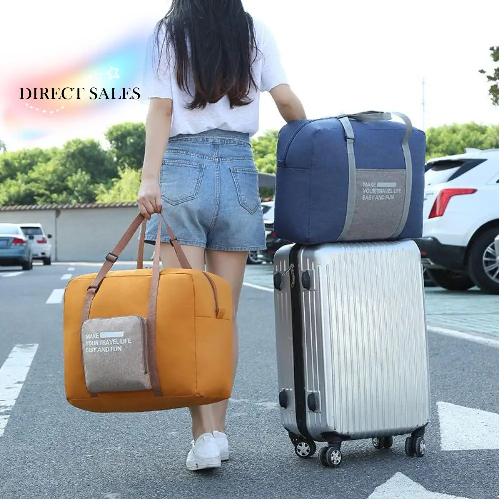 

Складная сумка-органайзер для одежды, большая вместительная дорожная спортивная сумка из ткани Оксфорд, сумка для фитнеса, водонепроницаемая дорожная сумка для багажа