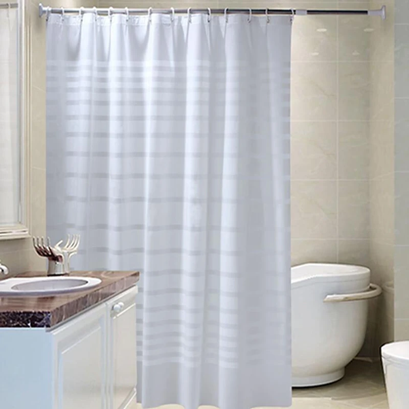 1pc Bathroom Shower Curtains PEVA Waterproof Shower Curtain Bathroom Partition Curtain Bathroom Decoration Accessories