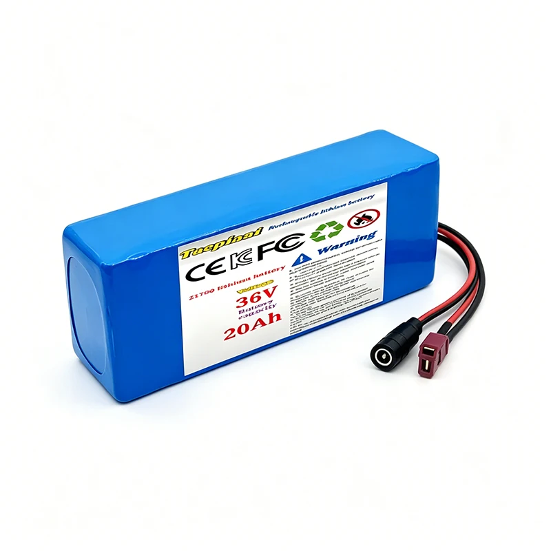 Original 10s4p 700W 36V 20Ah large capacity21700 lithium battery pack high power 42V average protection 30A BMS electric scooter