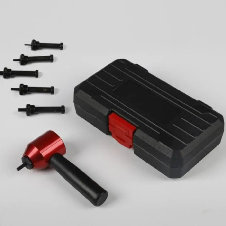 1 Set 26 Pcs Rivet Nut Drill Adapter M3 M4 M5 M6 M8 Metric Mandrel Rivet Nut Thread Insert Aluminium Drill Attachment Tool Set