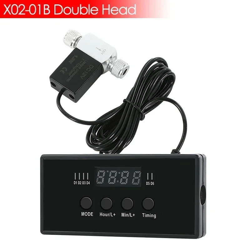 

Fish Tank CO2 Electric Valve Digital display Timing Switch Display Aquarium CO2 Bubble Counter Regulator Generator Control