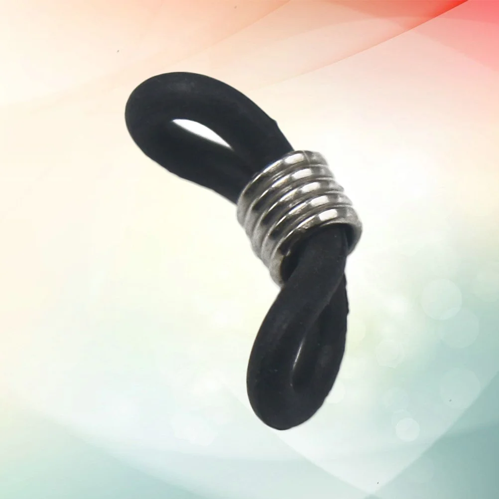 

20Pcs Eyeglasses Anti-Slip Rings Silicone Adjustable Connector for Eyeglass Chain Holder Non-Slip Eyeglass Cord Accessory