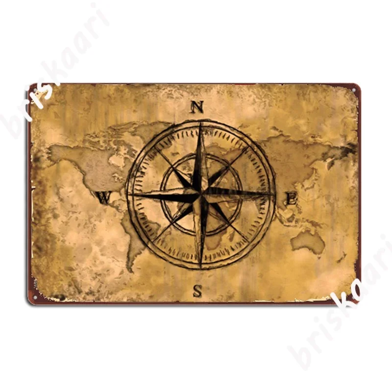 Compass Rose And Wo… - image