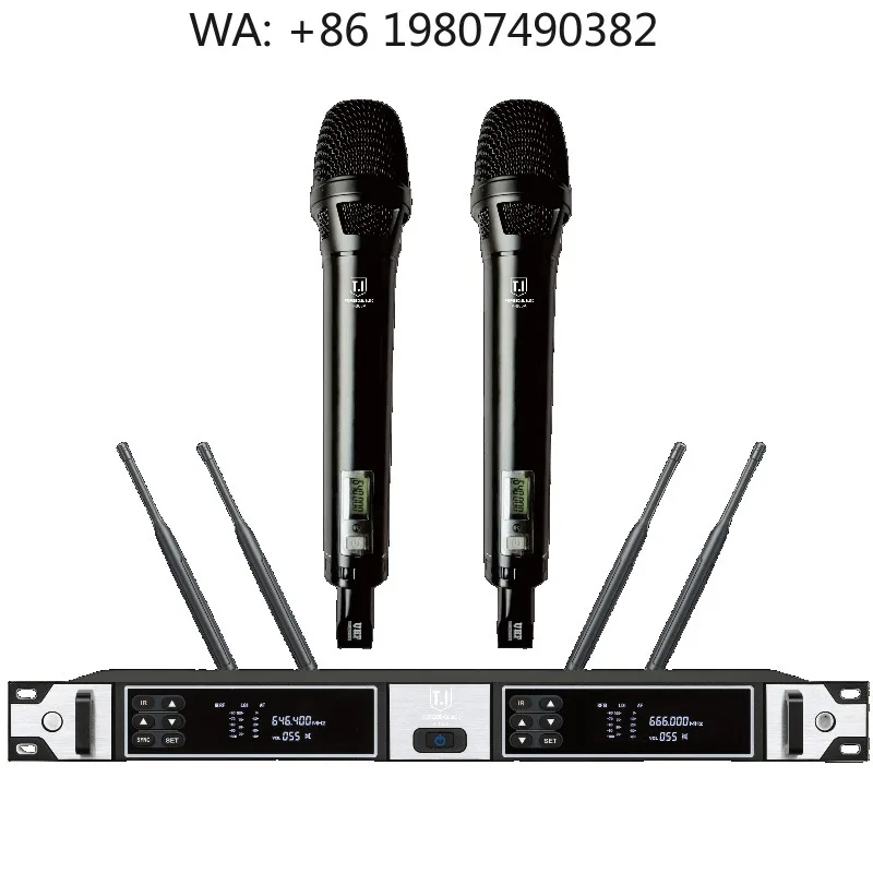 Complete Dual 10 Inch Line Array Speaker Set Professional Sound System for Large Events