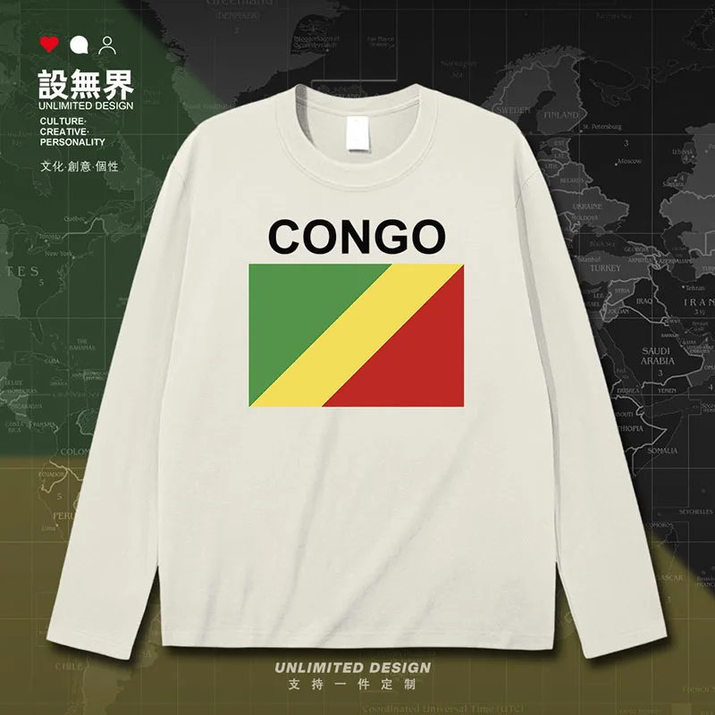 Congo Republic COG Congolese mens t shirt t-shirt shirts t shirt for men brands Short-sleeved casual white tops clothes summer