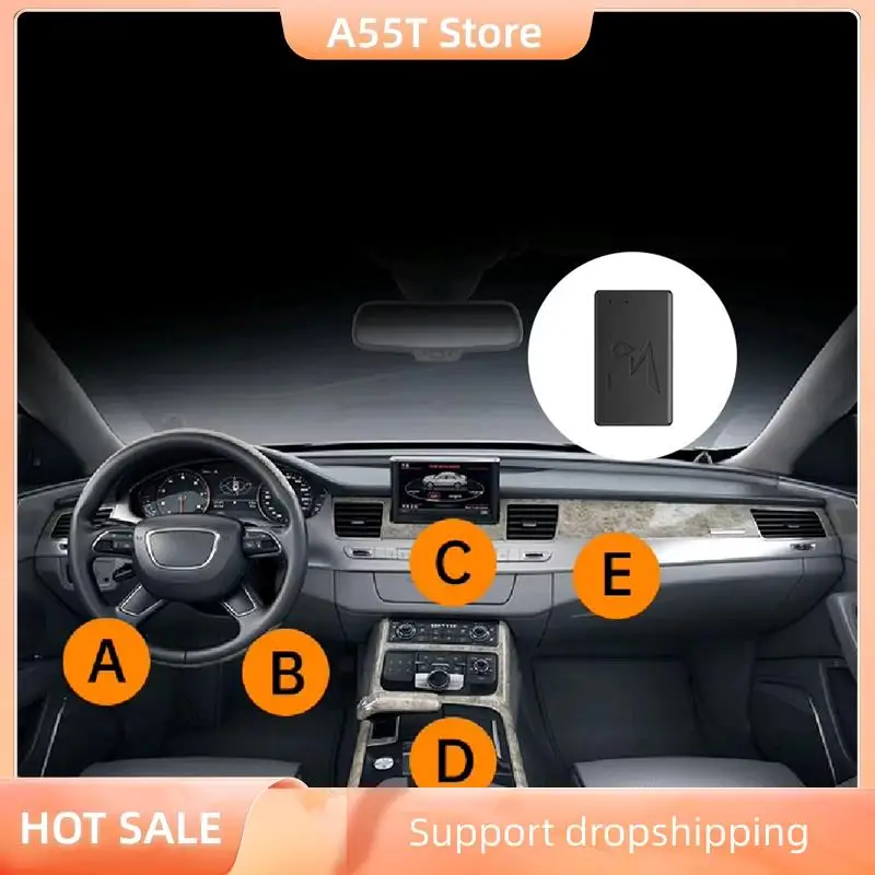 A55T GPS Mini Locator Via Satellite GPS Positioner Pets Children Anti Lost Locator Car Long Distance Real Time Tracker